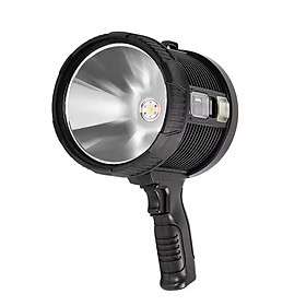 Đèn pin cầm tay tìm kiếm cứu nạn Terino WP-470 (chống nước, sạc điện và sạc năng lượng mặt trời) - Hàng chính hãng