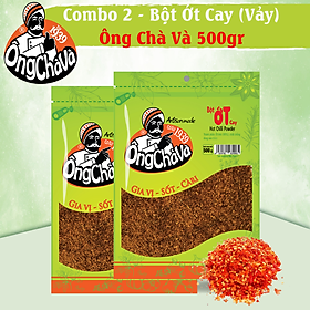 Combo 2 Túi Bột Ớt Cay Việt Nam 500g (Hot Chili Powder)