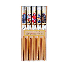 Mua Đũa Tre Nhật Bản Vỉ 5 Đôi Kokusai NDCK