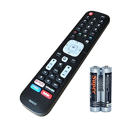 Remote Điều Khiển Dành Cho Smart TV, Internet TV, TV Thông Minh SHARP EN2A27ST (Kèm Pin AAA Maxell)