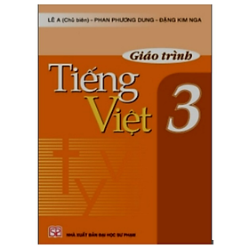 Sách Giáo trình Tiếng Việt 3