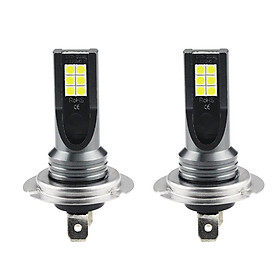 Car Fog Light 3030 12LED H7 DC12V-24V 24W LED Headlight Daytime Running Light LED Bulb