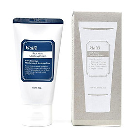 Kem Dưỡng Ẩm Klairs Rich Moist Soothing Cream (60ml)