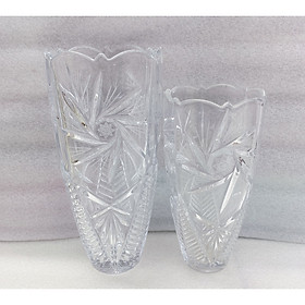 Mua COMBO hai  binh cắm hoa thủy tinh 25cm và 30cm cao cấp - ANTH501