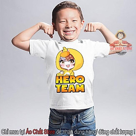 (VIDEO + ẢNH THẬT) Áo Mister Vịt siêu cute | Áo Hero Team cho trẻ em siêu đẹp