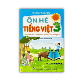 Sách - Ôn Hè Tiếng Việt 3 - Biên soạn theo chương trình GDPT mới (Cánh Diều)