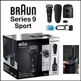 Máy cạo râu Braun Serie Sport 9 9310cc-Made in Germany hàng Chính Hãng