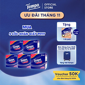 Khăn Giấy Bỏ Túi Petit 18 Bền Dai Thương Hiệu Đức (LỐC 18 GÓI)
