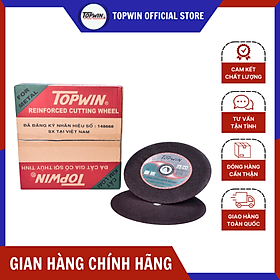 (Combo 5 Viên) Đá Cắt Sắt TOPWIN 300 x 3 x 25.4mm Có Độ Sắc Cao Và Bền, Cắt Không Bụi, Ít Hao Mòn | TOPWIN Official Store