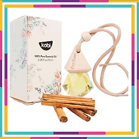 Tinh Dầu Vỏ Quế Treo Xe Hơi Kobi, Treo Phòng, Tủ Quần Áo, Giúp Khử Mùi, Chống Say Xe Hiệu Quả