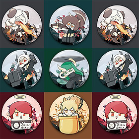 Huy hiệu in hình Arknight game anime chibi dễ thương huy hiệu cài áo (MẪU GIAO NGẪU NHIÊN)