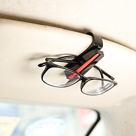 Vehicle Holder Clip Glasses for Car Sun Visor Universal Accessories Parts Black