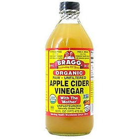 Giấm Táo hữu cơ Bragg - Bragg Cider Vinegar 473ml