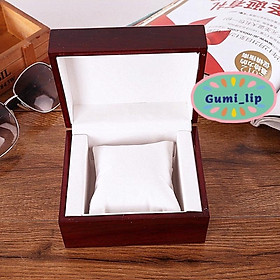 Mua Hộp đựng đồng hồ bằng gỗ cao cấp sang trọng size 13*13*9 cm