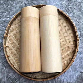 Mua BÌNH GIỮ NHIỆT BẰNG VỎ TRE / Bình giữ nhiệt tre