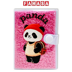 Sổ Teen Bìa Nhựa Lông Mềm A7 - Kẻ Ngang - GOL ME-8008 - Màu Hồng