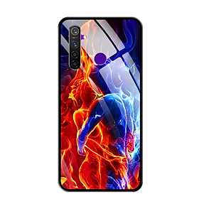 Ốp lưng kính cường lực cho điện thoại Realme 5 Pro - 0251 UNLIMITED01 - Hàng Chính Hãng