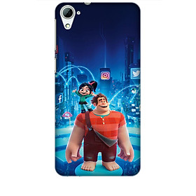 Ốp lưng dành cho điện thoại HTC 826 hình Big Hero Mẫu 01