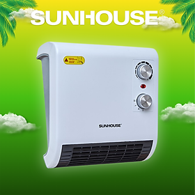 Quạt Sưởi Phòng Tắm Sunhouse SHD3816W - Chính Hãng