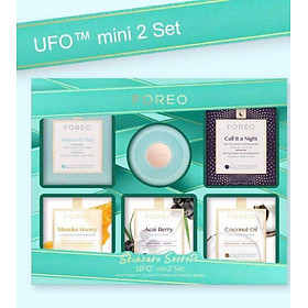 Set máy dưỡng da Foreo Ufo 2 và Ufo mini 2 kèm mặt nạ