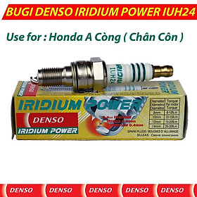 Bugi IUH24 ( Chân Côn ) Honda A Còng - DENSO IRIDIUM POWER