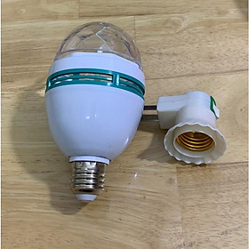 Mua ĐÈN LED XOAY 7 MÀU DÙNG CHUI CẮM E27