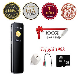 Mua KHUYẾN MÃI KHỦNG  SỐ LƯỢNG CÓ HẠN - ROGTZ - Máy ghi âm kỹ thuật số mini G4 Nghe nhạc MP3 Pin trâu 210mAh 20 giờ  Dung lượng lớn Đa chức năng Màn hình LCD 1536KBPS | HD | WAV OGG USB 2.0 Windows 2000 Hỗ trợ thẻ nhớ 128GB  - Hàng Chính Hãng