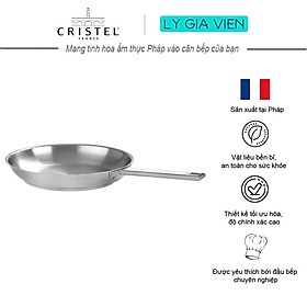 Cristel Strate Fixed Handle Frying Pan Chảo Chiên Inox