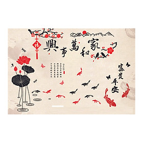 Decal quần ngư tụ hội PK473