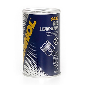 Phụ Gia Chống Rỉ Nhớt Động Cơ, Phục Hồi Phốt, Joint Cao Su MANNOL 9423 Oil Leak-Stop – 300ML