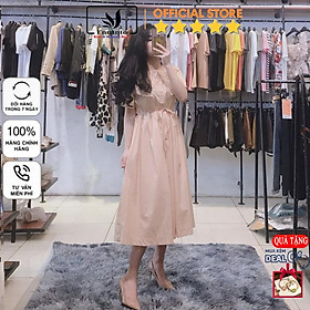 Váy thô ren be thắt eo cao cấp Neihe hàng Quảng Châu siêu giấu bụng bầu bí mặc thoải mái (555705)