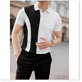 Áo thun trụ phối NEW SỌC TRẮNG ĐEN CỰC ĐẸP , HOT PHONG CÁCH HÀN KME FASHION