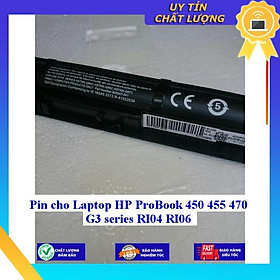 Pin cho Laptop HP ProBook 450 455 470 G3 series RI04 RI06 - Hàng Nhập Khẩu  MIBAT273