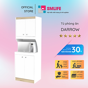 Mua Tủ phòng ăn bằng gỗ công nghiệp thiết kế đa năng SMLIFE Darrow