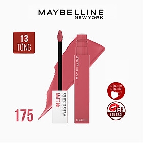 Son Kem Lì 16h Lâu Trôi Maybelline New York Super Stay Matte Ink Lipstick 5ml 175 Ringleader