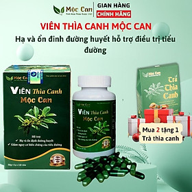 Hình ảnh Viên Dây Thìa Canh Mộc Can giúp giảm đường huyết,hỗ trợ ngăn ngừa biến chứng tiểu đường hộp 120 viên