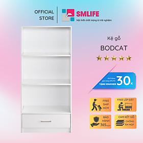 Mua Giá sách gỗ công nghiệp thiết kế đẹp SMLIFE Bodcat