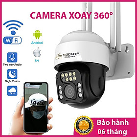 Mua Camera IP Yoosee C12 PTZ 5.0Mpx 14 Led Siêu Nét 4 Râu Hồng Ngoại  Ban Đêm Có Màu Xoay 360 Độ Chống Nước Đàm Thoại 2 Chiều Hàng Chính Hãng