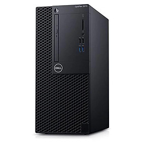 Máy tính để bàn Dell OptiPlex 3070MT (Chip Intel Core i3-9100 (3.60 GHz,6 MB), RAM DDR4 4GB, HDD 1TB) - Hàng chính hãng