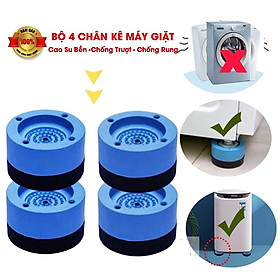 Mua Bộ 4 Miếng Đệm Cao Su Cao Cấp Lót Chân Máy Giặt Chống Rung Chống Ồn