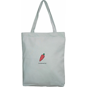 Túi Vải Đeo Vao Tote Bag XinhStore Cà Rốt Màu