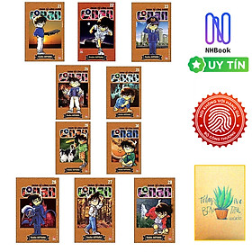 Combo Manga - Truyện Conan Thám Tử Lừng Danh tập 21 - 30 ( 10 Cuốn ) - NXB Kim Đồng ( Tặng kèm sổ tay xương rồng ) 