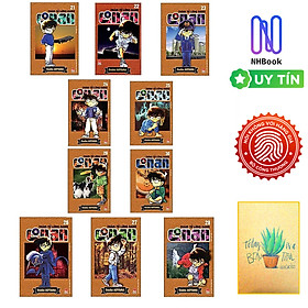 Combo Manga - Truyện Conan Thám Tử Lừng Danh tập 21 - 30 ( 10 Cuốn ) - NXB Kim Đồng ( Tặng kèm sổ tay xương rồng )