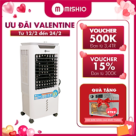 Máy Làm Mát Không Khí đèn UV diệt khuẩn khử mùi Mishio MK310 - Hàng Chính Hãng