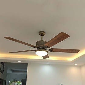 Mua Quạt trần đèn  quạt trần trang trí tân cổ điển điều khiển 6 tốc độ gió cực mát  cực êm  đèn led siêu sáng  quay tiến lùi làm mát   hút ẩm tạo điểm nhấn đặt giá cho mọi công trình 120