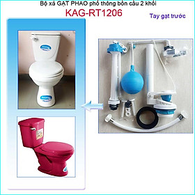 Mua Bộ xả bàn cầu gạt  cấp phao  bộ xả nước bồn cầu gạt  xả cầu gạt  Dococer trọn bộ KAG-RT1206 cầu phổ thông