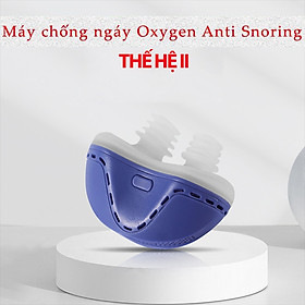 Máy Chống Ngáy Ngủ Thế Hệ II Giảm Thiểu Tình Trạng Ngủ Ngáy Cho Nam Nữ Tặng Kèm Dây Silicone