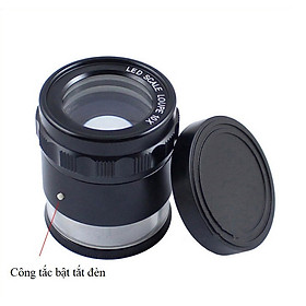 Mua Kính lúp cao cấp 10X  có đèn K7175 ( tặng miếng thép để ví 11in1 )