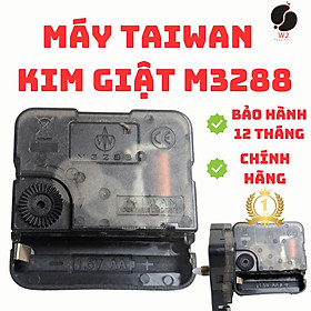 Máy Đồng Hồ Treo Tường Kim Trôi Hiệu Tekken 8828-S3 (Cốt 22mm, Trục Đồng 15mm) - Bảo Hành 2 Năm, Siêu Chính Xác