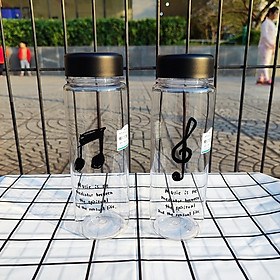 Bình nước tritan Yamada Music 500ml - Hàng Nội Địa Nhật Bản